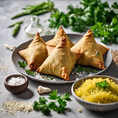 Mediterranean Style Samosa