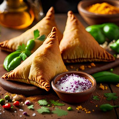 Moroccan-style Samosa