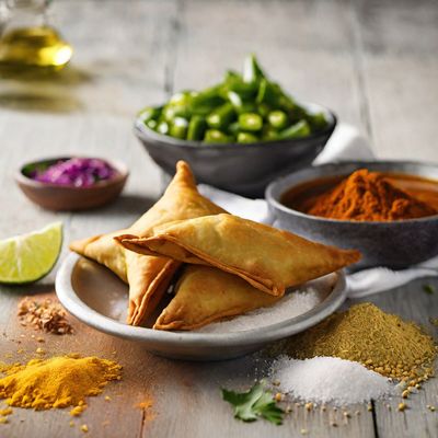 New Mexican Style Samosas