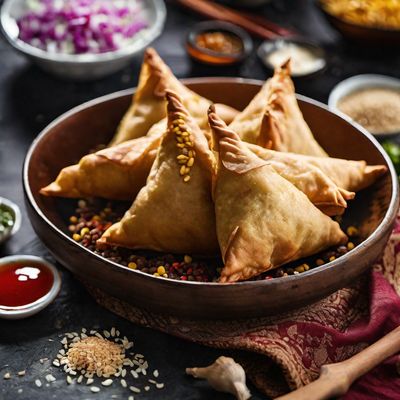 Sichuan Spiced Samosas