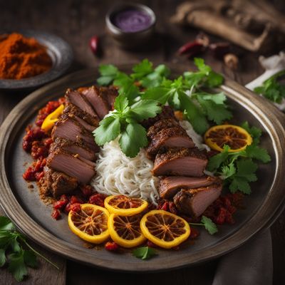 Saraiki-style Spiced Roast Lamb