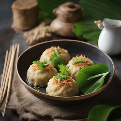 Sarawakian-style Steamed Bread Dumplings