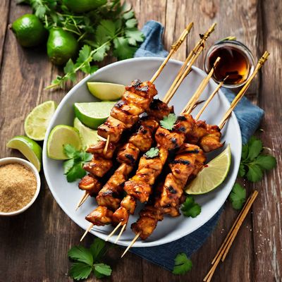 Brazilian-style Satay