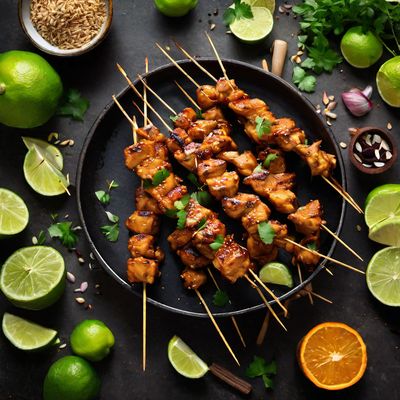 Brazilian-style Satay