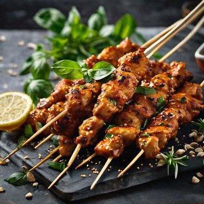 Italian-style Chicken Satay