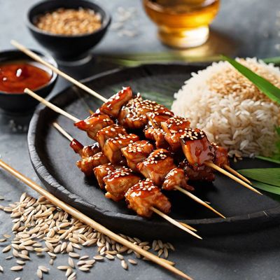 Korean-style Satay