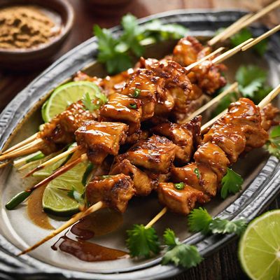 New Mexican Style Satay