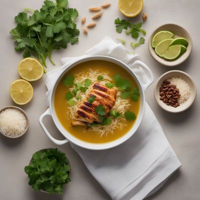 Saudi Arabian-style Chicken and Rice Soup