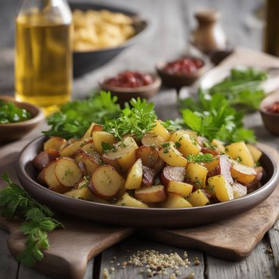 Saure Zipfel with Bavarian Potato Salad