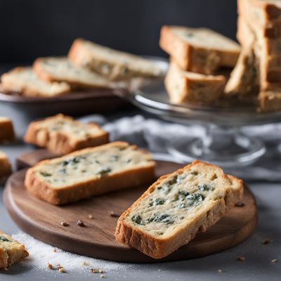 Savory Gorgonzola Biscotti