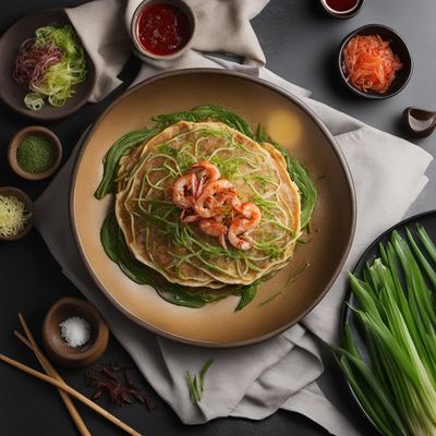 Savory Japanese Pancake with a Twist