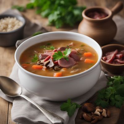 Savory Slovak Sauerkraut Soup