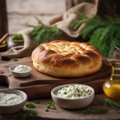 Savory Svanetian Cheese Bread