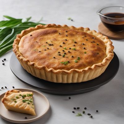 Savory Urdă Pie with a Chinese Twist