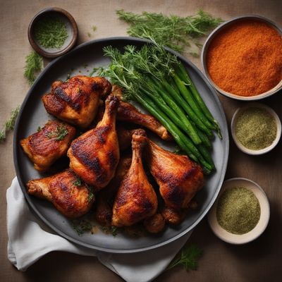 Saxon-style Roasted Chicken Drumsticks