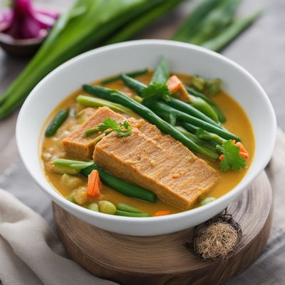 Sayur Lodeh with Tempeh and Coconut Milk