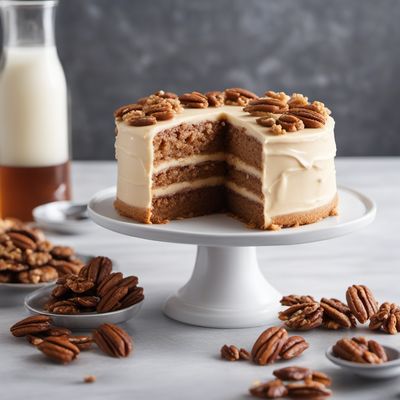 Schmoo Torte with Maple Pecan Crunch