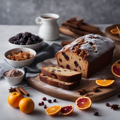 Scottish Christmas Fruit Bread