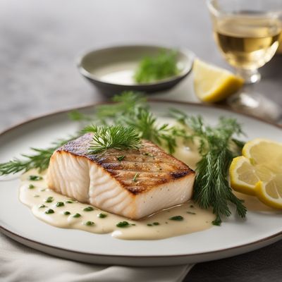 Scottish Halibut with Whisky Cream Sauce