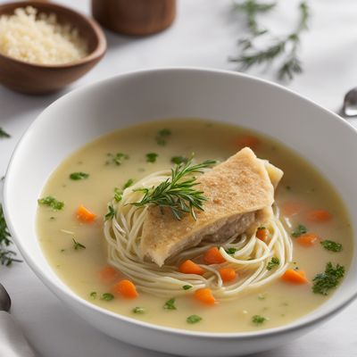 Scrippelle 'mbusse - Italian Crepe Soup