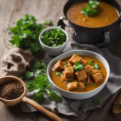 Senegalese-style Tofu Pudding