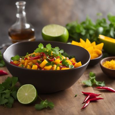 Seychellois-inspired Spicy Mango Salsa