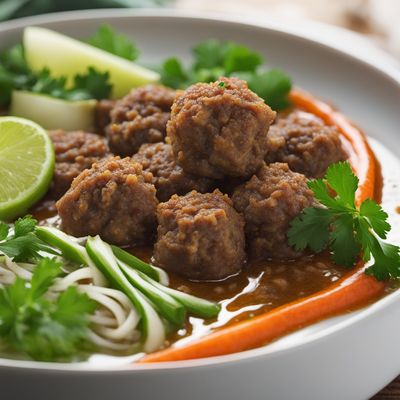 Seychellois-style Bakso Solo