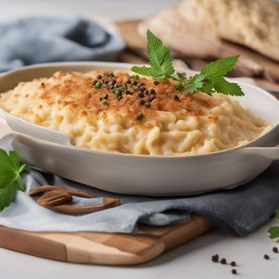 Seychellois-Style Cheesy Cassava Mash