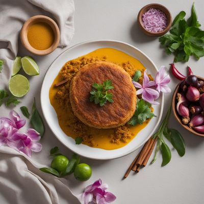 Seychellois-style Pork and Egg Cake