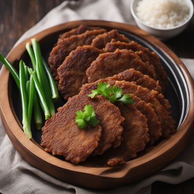 Shandong-style Crispy Meat Pancakes