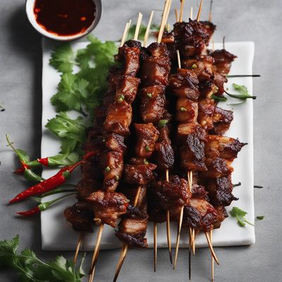 Shandong-style Spicy Lamb Skewers