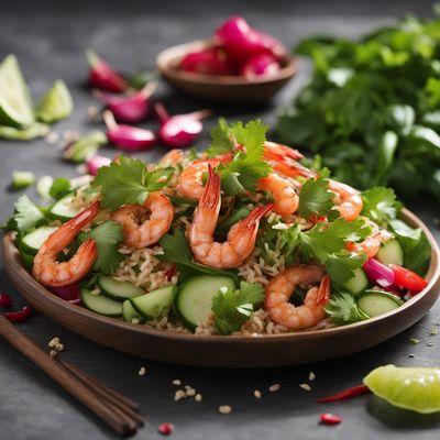 Shandong-style Spicy Shrimp Salad