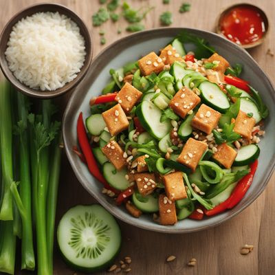 Shanghai-style Tofu Salad