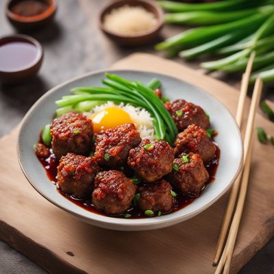 Sichuan-style Spicy Meatballs