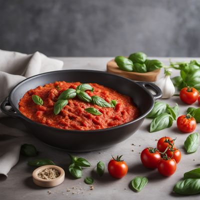 Sicilian Talo with Tomato and Ricotta