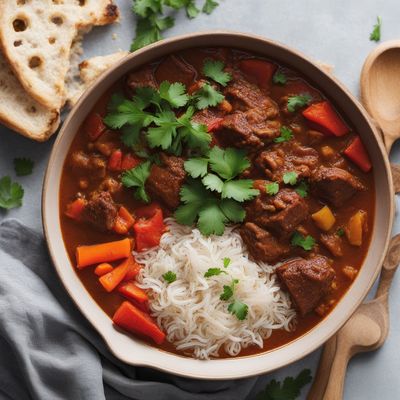 Sierra Leone Fusion Meat Stew