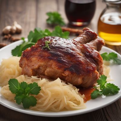 Silesian Stuffed Pork Knuckle