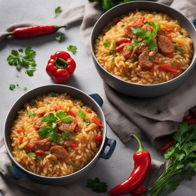 Silesian-style Pepper Risotto