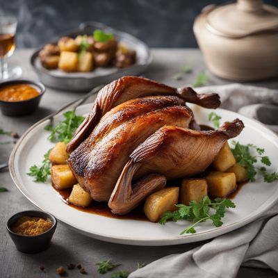 Silesian-style Roasted Duck with Potato Dumplings