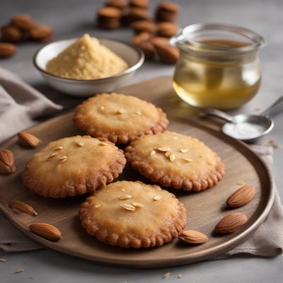 Sindhi Badambura - Sweet Almond Pastries