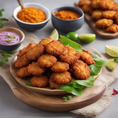 Sindhi-style Crispy Shrimp Fritters