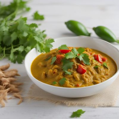 Sindhi-Style Green Papaya Curry