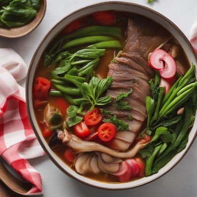 Sinigang na Baboy with Tamarind Broth