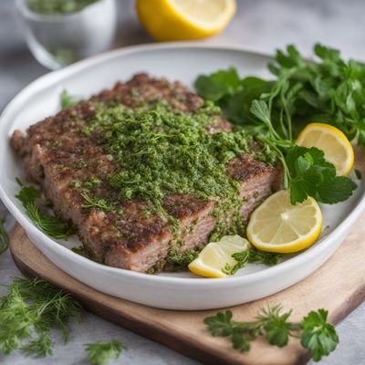 Skyronnes with Lemon and Herb Sauce