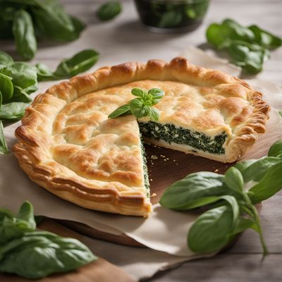 Slovenian Spinach and Cheese Pie