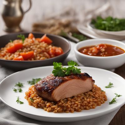 Slow-cooked Pork with Barley