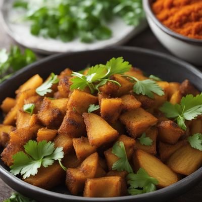 Somali-style Spiced Potato Fry