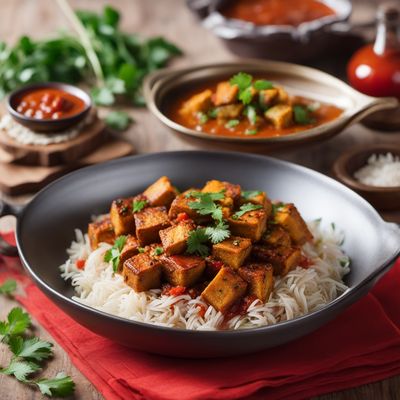 Somali-style Spiced Tofu with Tomato Sauce