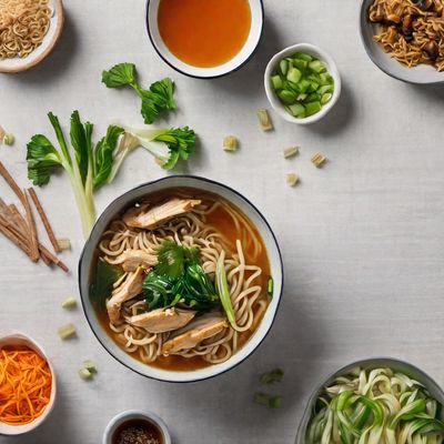 Chinese-style Chicken Noodle Soup