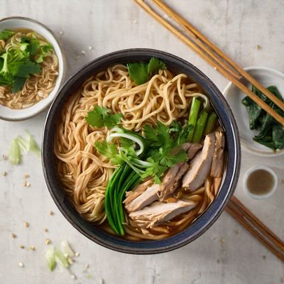 Chinese-style Chicken Noodle Soup